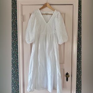 A NEW DAY Target white eyelet nap dress